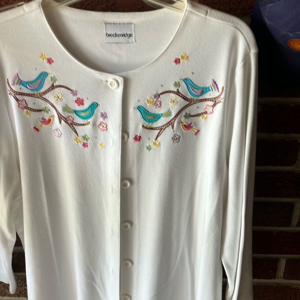 Breckenridge button up sweater